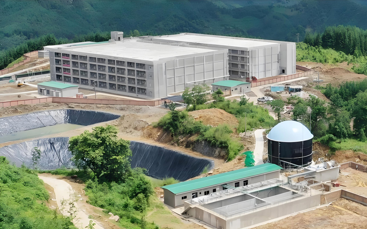 Lushan Jinchiyang Agriculture And Animal Husbandry Co., Ltd. Lushan Shuangshi Breeding Pig Farm Wastwater Treatment Project