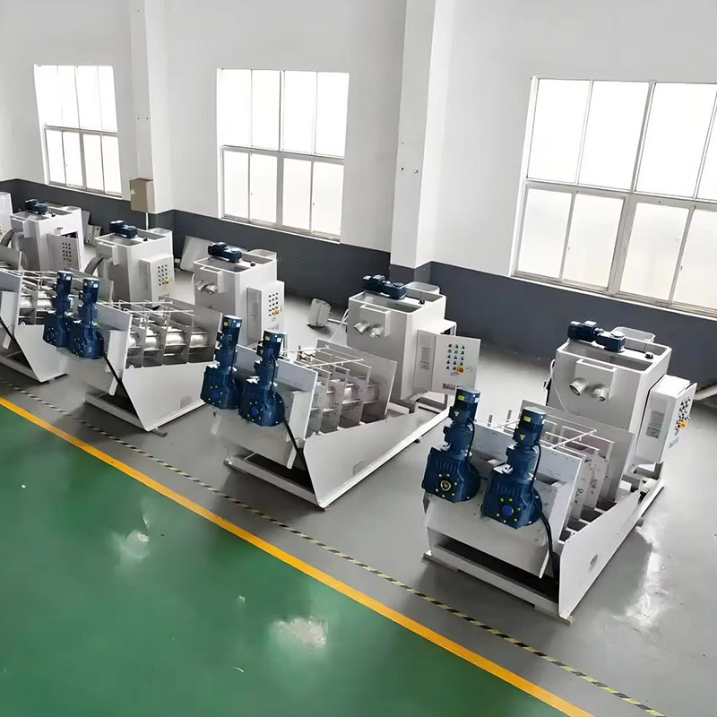 302Screw Press Sludge Dewatering Machine