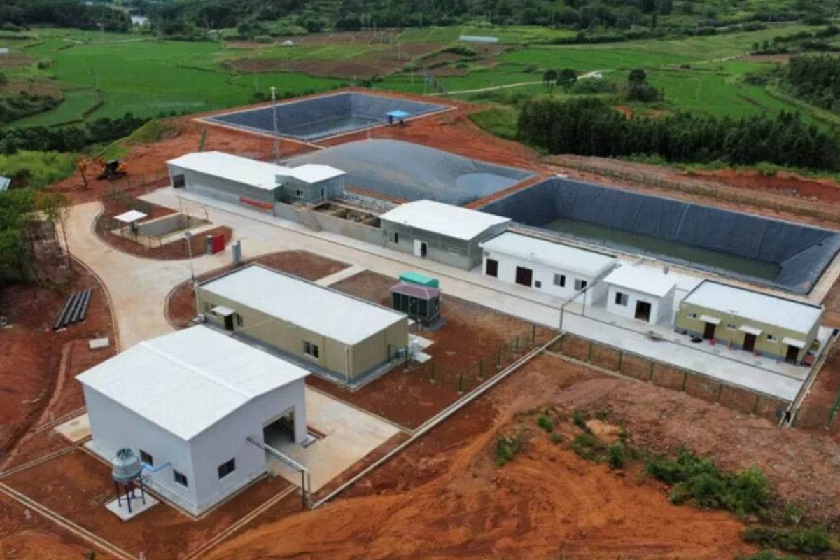 Good News: The Sewage Treatment Project of Damaoping in Sanchang, Zhangshi City, Hunan Province Has Been Successfully Accepted